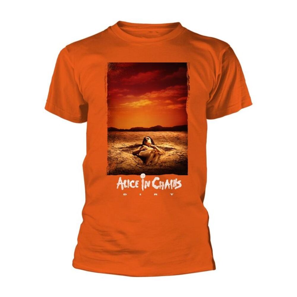 Alice In Chains Unisex Adult Dirt T-Shirt / Orange